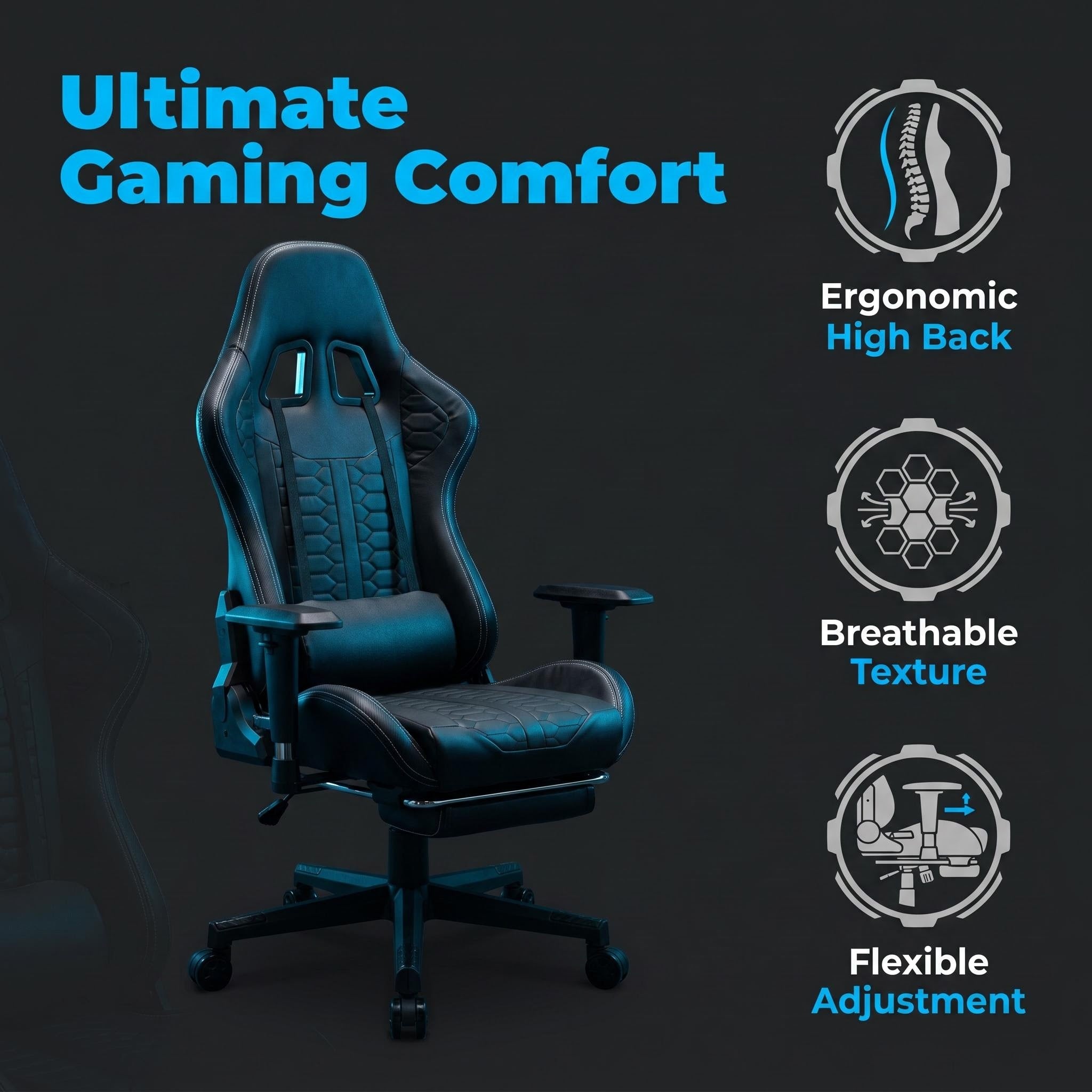 Wholesale Custom Ergonomic Racing Chair Boss PC Computer Chair Black Silla Gamer Gaming Chair