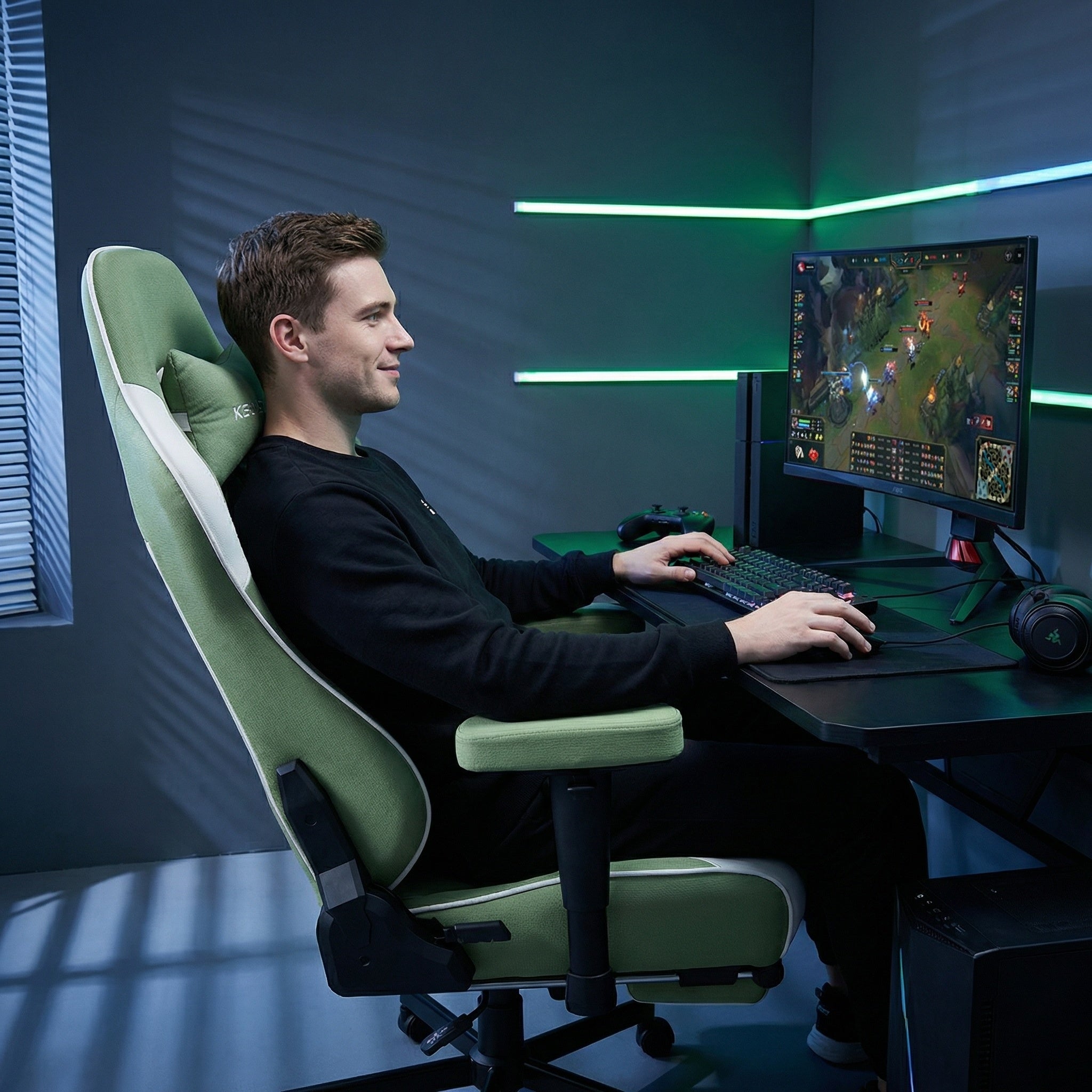 Wholesale Custom Ergonomic Racing Chair Boss PC Computer Chair Black Silla Gamer Gaming Chair